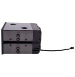 Compartimento de hielo alphacool, tanque de expansión negro, single laing d5 15247