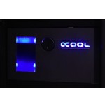 Compartimento de hielo alphacool, tanque de expansión negro, single laing d5 15247