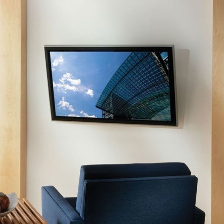Soporte de pared ergotron neo-flex  inclinable uhd negro, ángulo de inclinación 15° 60-612