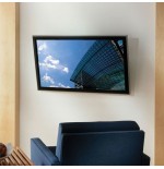 Soporte de pared ergotron neo-flex  inclinable uhd negro, ángulo de inclinación 15° 60-612