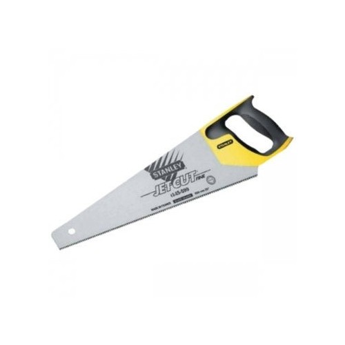 Sierra para madera stanley jetcut, fina, longitud 500 mm, amarillo/negro, sierra para madera 2-15-599