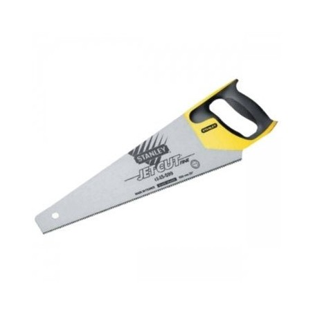 Sierra para madera stanley jetcut, fina, longitud 500 mm, amarillo/negro, sierra para madera 2-15-599