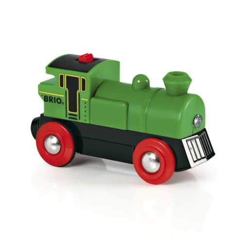Brio world world speedy locomotora de batería verde, vehículo de juguete verde 33595
