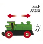 Brio world world speedy locomotora de batería verde, vehículo de juguete verde 33595