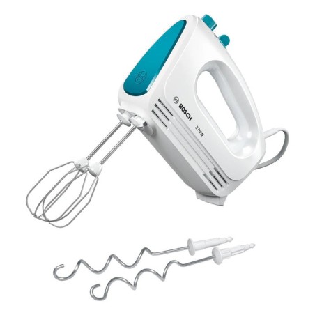 Batidora de mano bosch home mfq2210d  375 w azul, blanco blanco/turquesa, batidora de mano, azul, blanco, 375 w