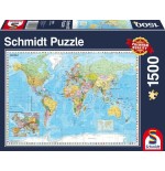 Puzzle schmidt spiele 58289  mapas 1500 pieza(s), mapas