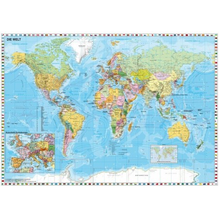 Puzzle schmidt spiele 58289  mapas 1500 pieza(s), mapas
