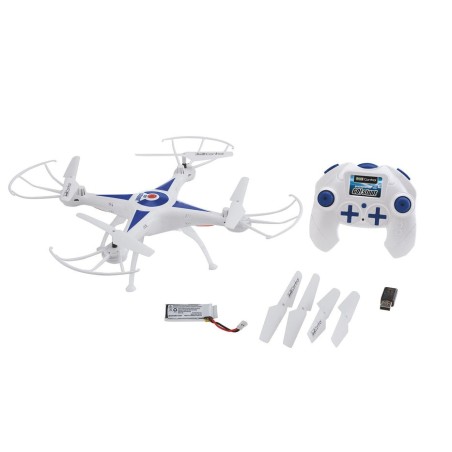 Revell cuadricóptero dron blanco/azul 23842