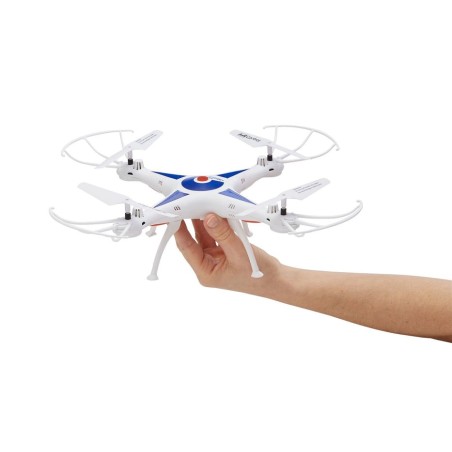 Revell cuadricóptero dron blanco/azul 23842