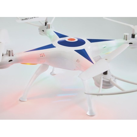 Revell cuadricóptero dron blanco/azul 23842