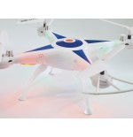 Revell cuadricóptero dron blanco/azul 23842