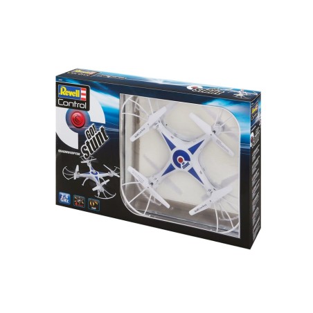 Revell cuadricóptero dron blanco/azul 23842