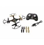 Avión revell quadrocopter air hunter  por control remoto camuflaje