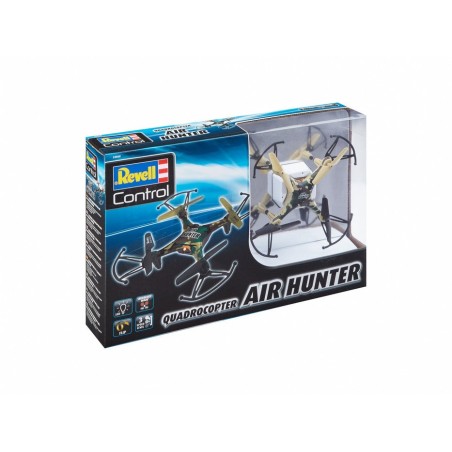 Avión revell quadrocopter air hunter  por control remoto camuflaje