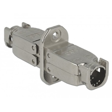 Delock 86466 acoplador para cable de red cat.6 stp sin herramientas para la instalación