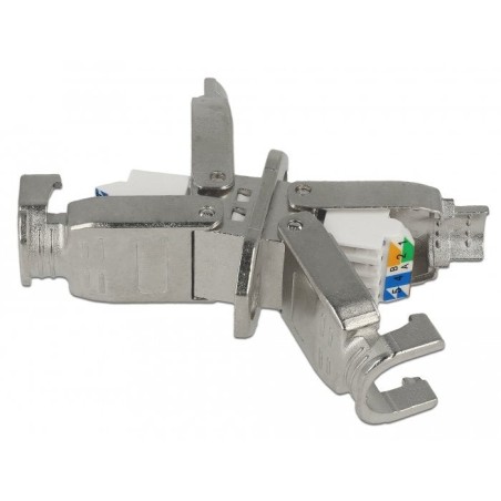 Delock 86466 acoplador para cable de red cat.6 stp sin herramientas para la instalación