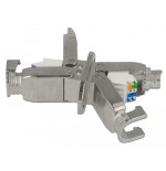Delock 86466 acoplador para cable de red cat.6 stp sin herramientas para la instalación