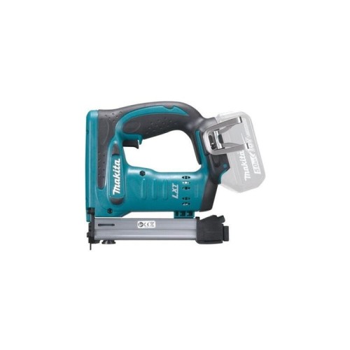 Grapadora inalámbrica makita dst221z, 18 voltios, grapadora eléctrica azul/negro, sin batería ni cargador dst221z