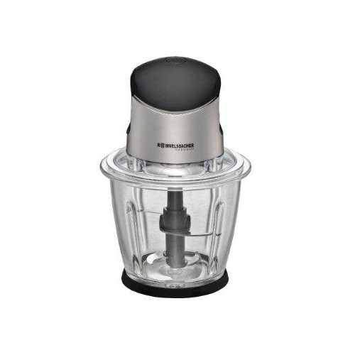 Trituradora rommelsbacher mz 500 acero inoxidable/negro mz 500