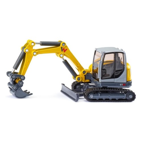 Siku 3559, automóvil de construcción amarillo/gris