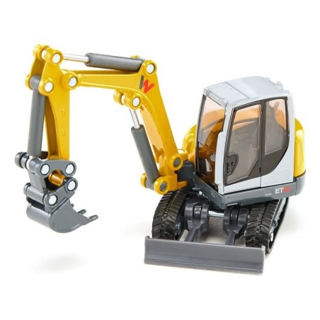 Siku 3559, automóvil de construcción amarillo/gris