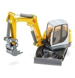 Siku 3559, automóvil de construcción amarillo/gris