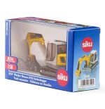 Siku 3559, automóvil de construcción amarillo/gris