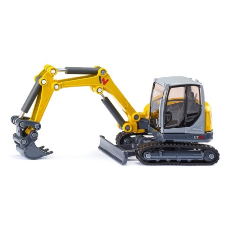 Siku 3559, automóvil de construcción amarillo/gris