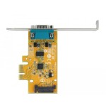 Delock 90293 tarjeta pci express x1 a 1 x serial con suministro de voltaje protección esd
