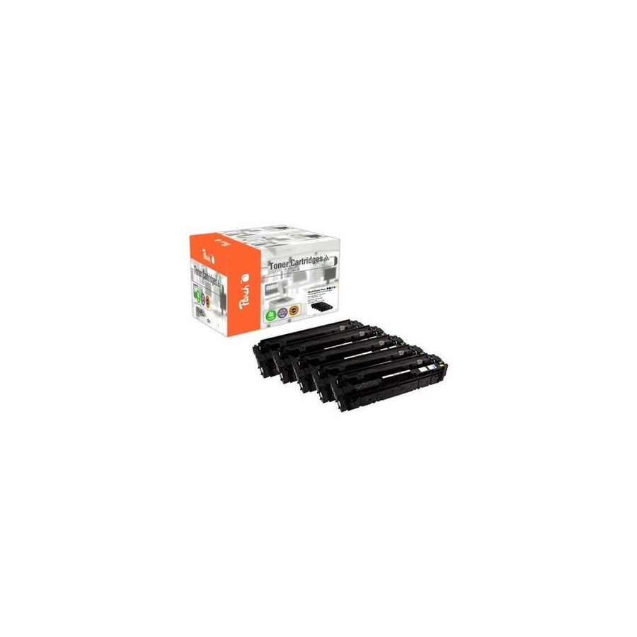 Tóner paquete de ahorro de peach plus 112218 compatible con canon crg-045 pt1040