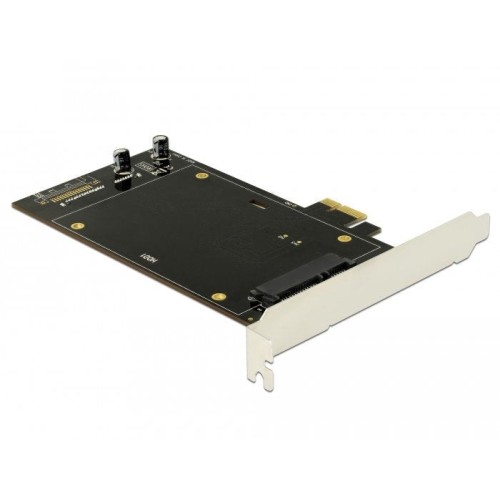 Tarjeta delock pcie x1 para 2x sata hdd/ssd, controlador   90349