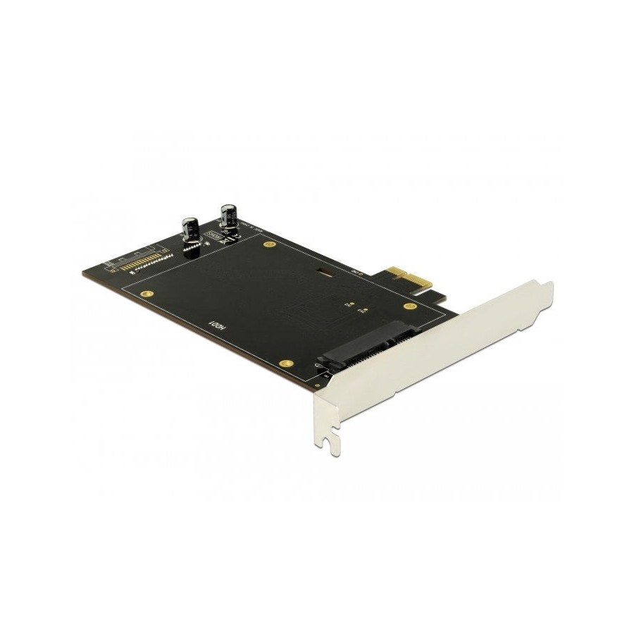 Tarjeta delock pcie x1 para 2x sata hdd/ssd, controlador   90349