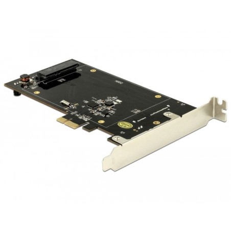 Tarjeta delock pcie x1 para 2x sata hdd/ssd, controlador   90349