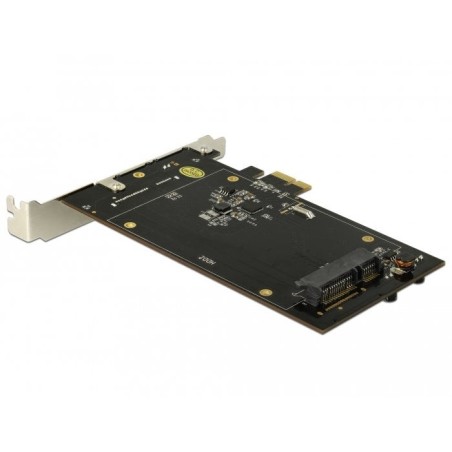 Tarjeta delock pcie x1 para 2x sata hdd/ssd, controlador   90349