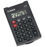 Canon calculadora de bolsillo as-8 negra
