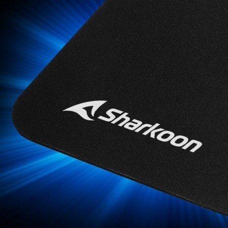 Alfombrilla de ratón sharkoon 1337 v2 gaming mat m negro 4044951029938