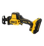 Sierra  dewalt dcs369nt-xj recíproca 2800 spm negro, amarillo