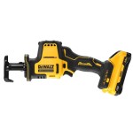 Sierra  dewalt dcs369nt-xj recíproca 2800 spm negro, amarillo
