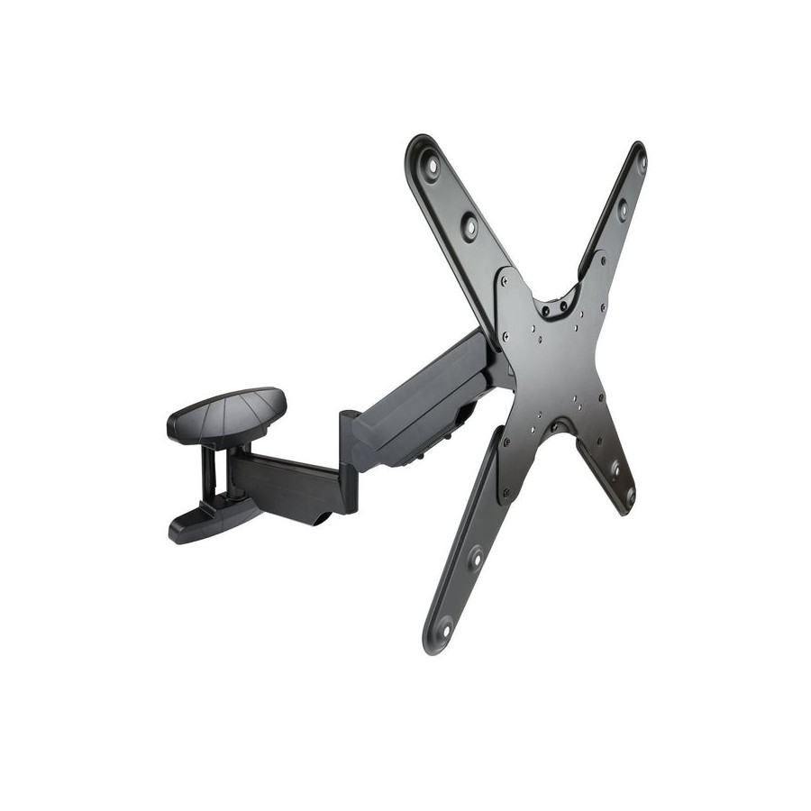 Tooq soporte de pared con brazo articulado para tv de 23"-55" - giratorio e inclinable - piston de gas - peso max 30kg