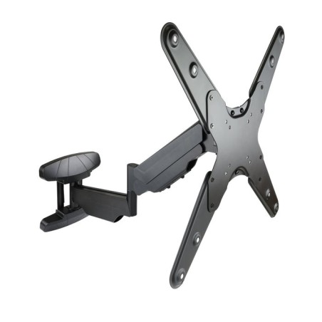 Tooq soporte de pared con brazo articulado para tv de 23"-55" - giratorio e inclinable - piston de gas - peso max 30kg