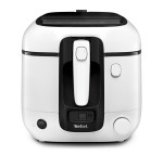 Freidora tefal super uno fr3140,  blanco/negro, con temporizador fr3140