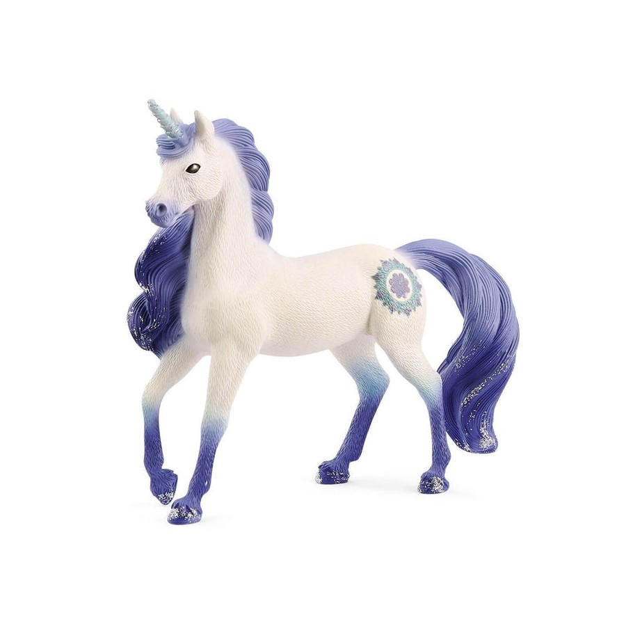 Schleich bayala mandala unicorn stallion, muñecos 5 año(s), multicolor, 1 pieza(s)