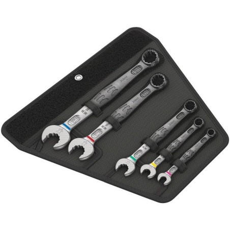 Wera 6003 joker 5 set 1, juego de llaves combinadas de 5 piezas 5020230001