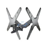 Tooq soporte de pared con brazo articulado para tv de 23"-55" - giratorio e inclinable - piston de gas - peso max 30kg