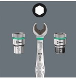 Wera 6003 joker 5 set 1, juego de llaves combinadas de 5 piezas 5020230001