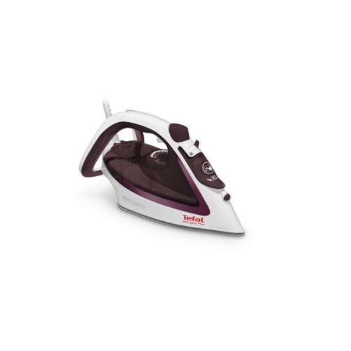 Plancha  tefal easygliss plus fv 5714 de vapor blanco/morado fv 5714