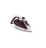 Plancha  tefal easygliss plus fv 5714 de vapor blanco/morado fv 5714