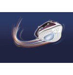 Plancha  tefal easygliss plus fv 5714 de vapor blanco/morado fv 5714