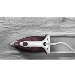 Plancha  tefal easygliss plus fv 5714 de vapor blanco/morado fv 5714