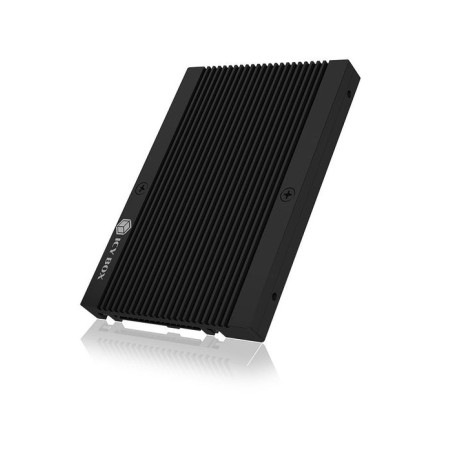 Convertidor icy box ib-m2u04, marco extraíble negro 60778